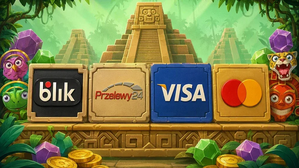 logo BLIK, Przelewy24, Visa, Mastercard obok siebie